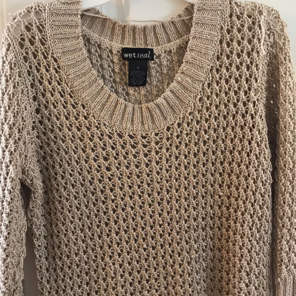 Gold/tan sweater